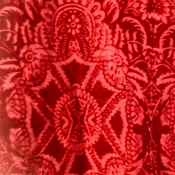 SPECIAL, BEAUTIFUL BURNED OUT VELVET DRESS - Picture 3 of 5